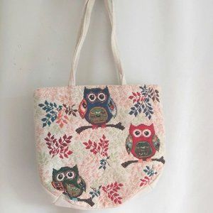 Owl Canvas Bag